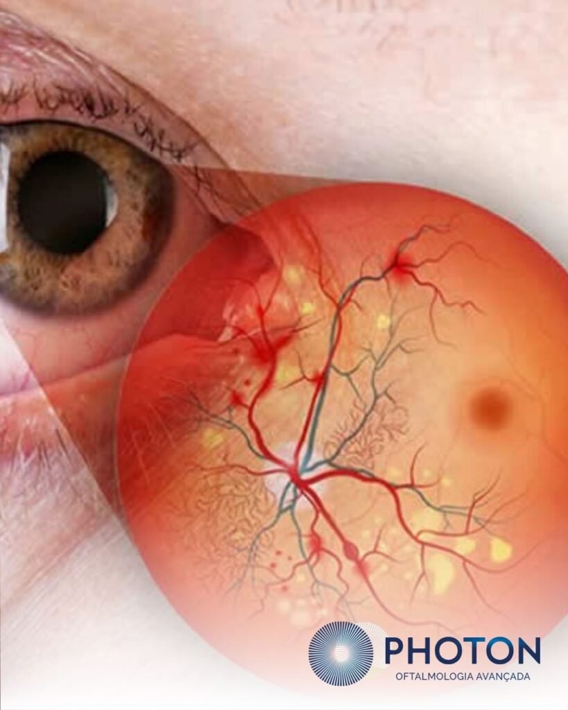 O que é a retinopatia diabética?