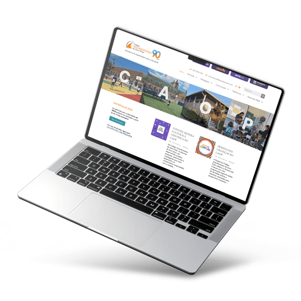 Criação de site para colégio