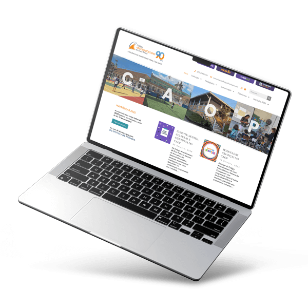 Criação de site para colégio