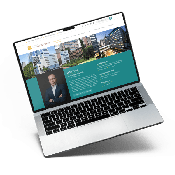 Criação de site para médico