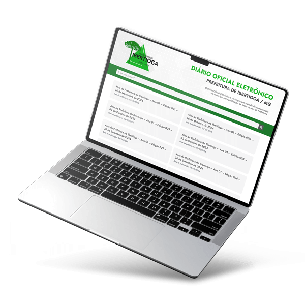 Diário Oficial Eletrônico para Prefeitura
