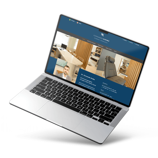 Criação de site para médico