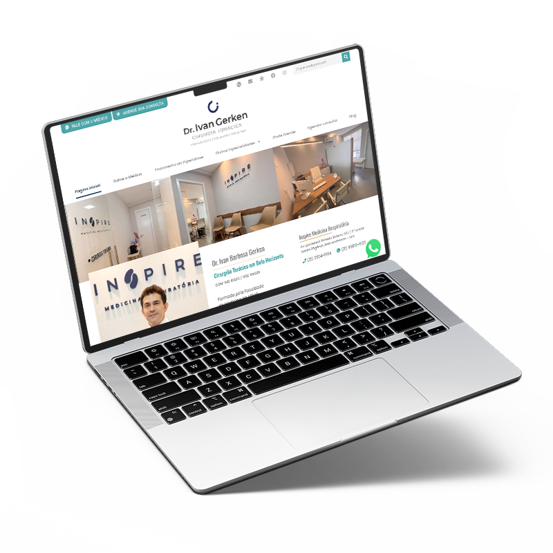 Criação de site para médico