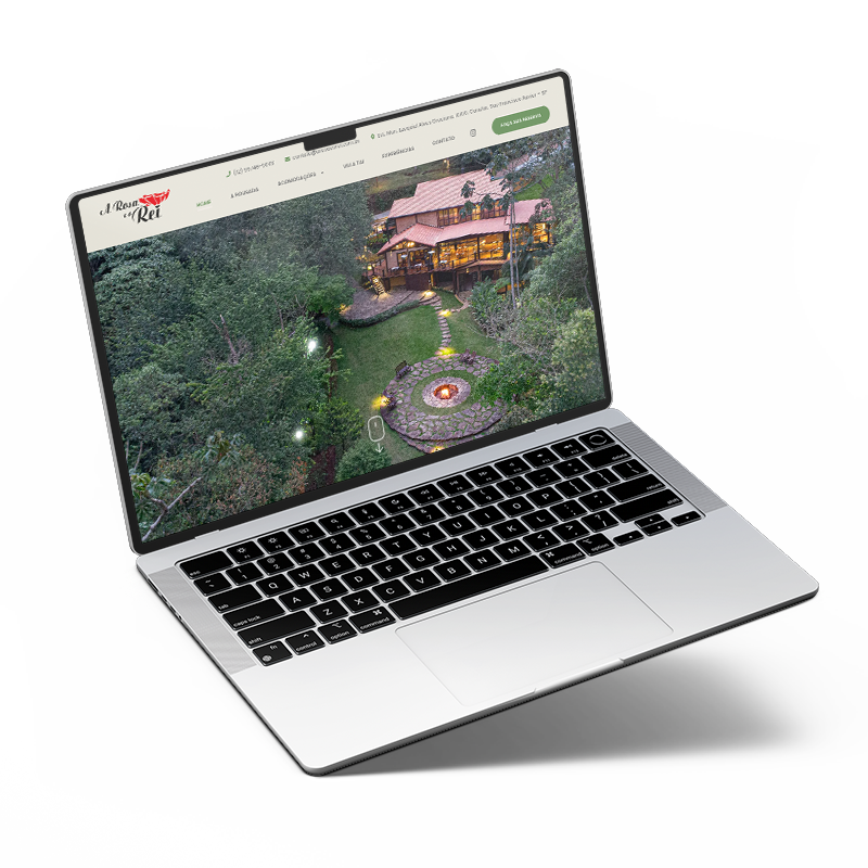 Criação de site para pousada