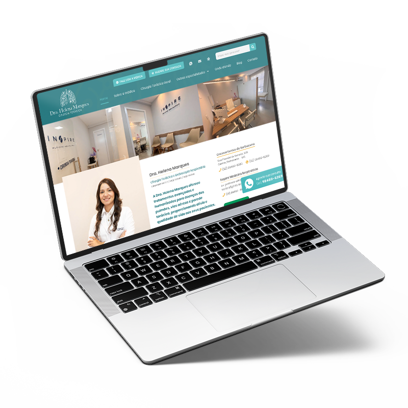 Criação de site para médico cirurgião torácico